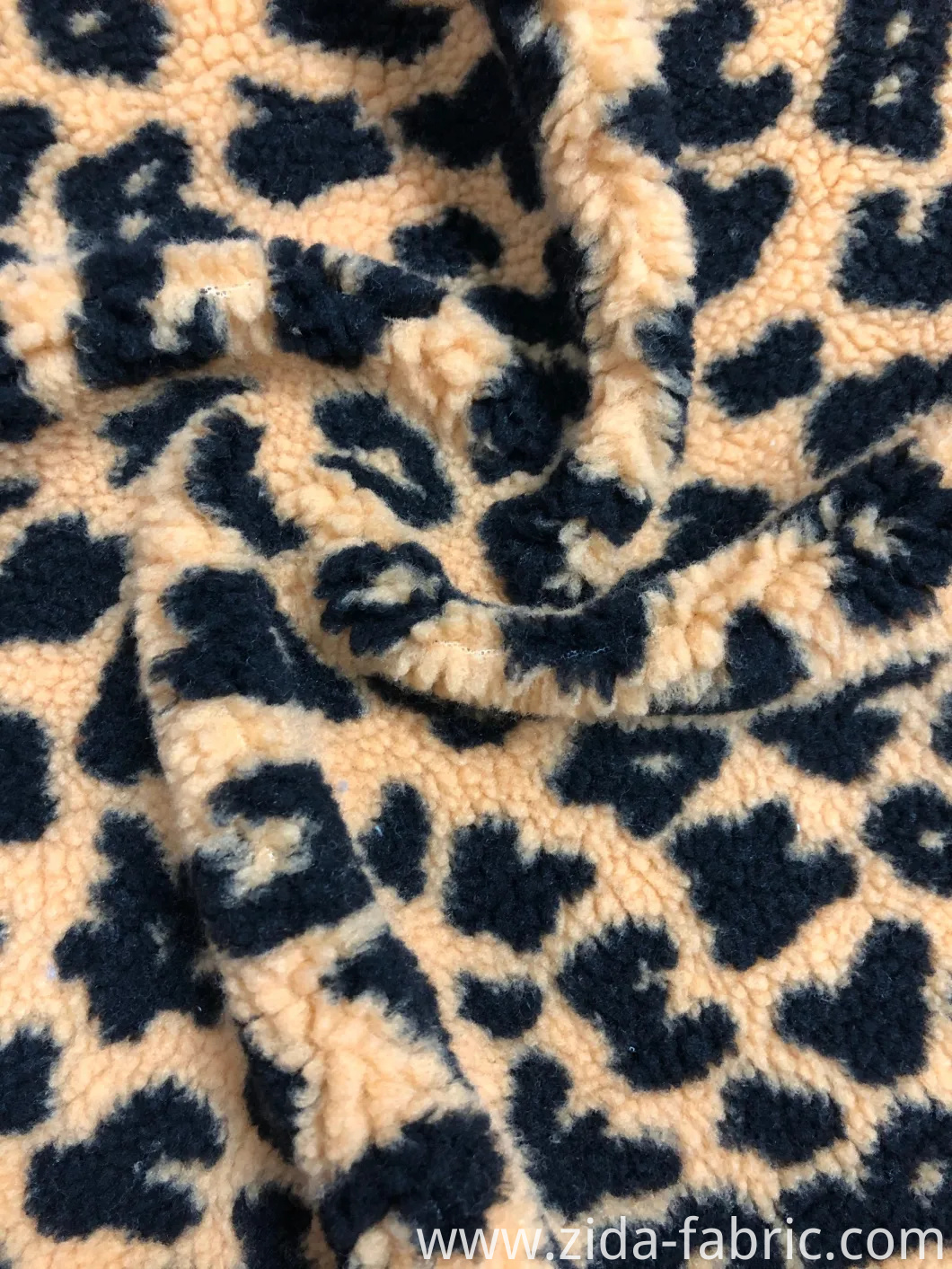 100%Polyester Lambswool Jacquard Knitted Fabric (Berber Fleece)